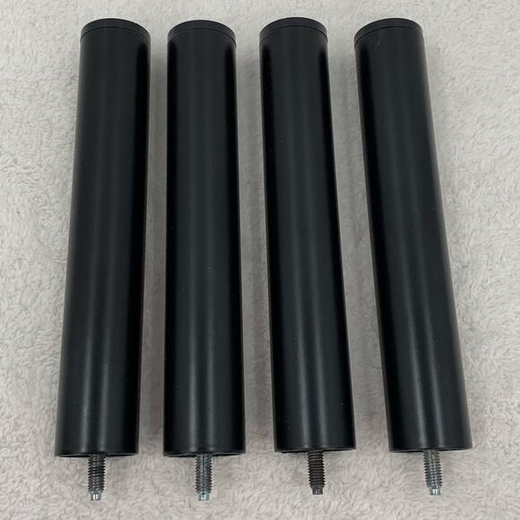 9" Metal Replacement Legs Set of 4 M8 x 1.25 Thread for Adjustable Bed - Picture 1 of 6